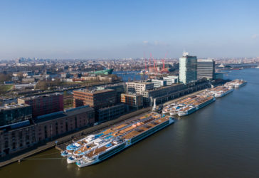 Cruise Port Amsterdam’s first river cruise season has started!