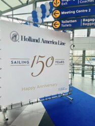 Cruise Port Amsterdam congratulates Holland America Line on 150th anniversary year